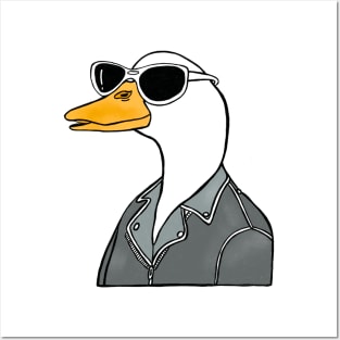 Duck cool duck funny cool duck duck style ducking Posters and Art